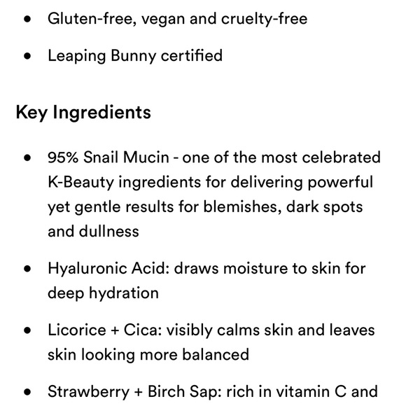 $4❤️‍🔥 LAST 1! Peach Slices Snail Rescue Intensive Wash-off Mask 2PK 🐌 NEW - Picture 8 of 9